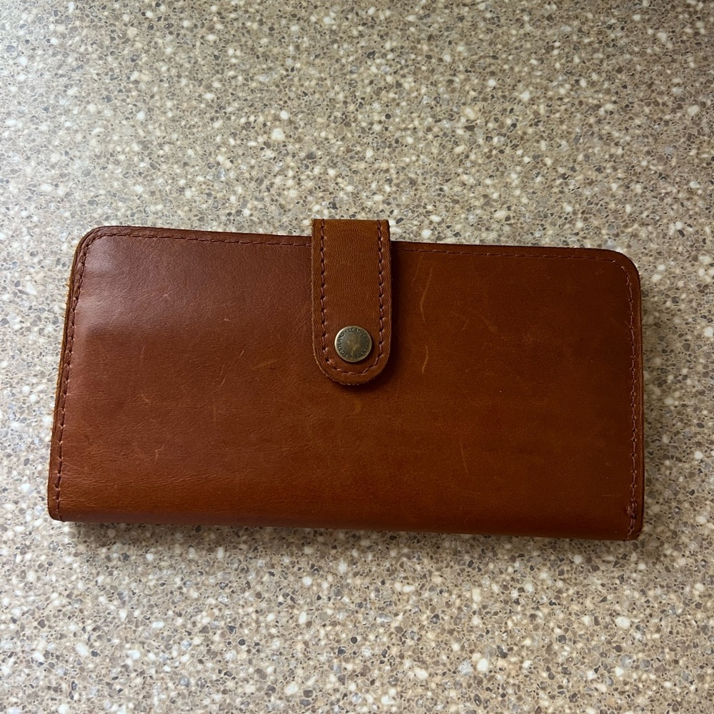 Portland Leather Brown Leather Bifold Wallet